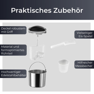 Eismaschine Kompakt 1.5L