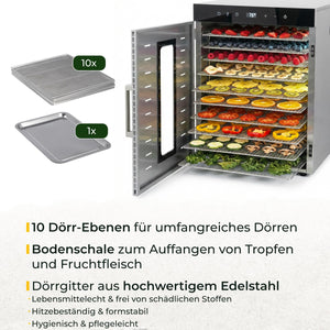 KLAMER Dörrautomat Edelstahl 1000 – Bild 3