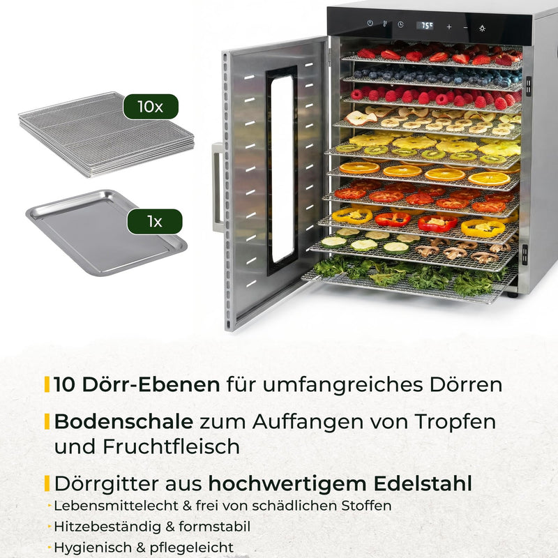 KLAMER Dörrautomat Edelstahl 1000 – Bild 3