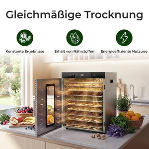 KLAMER Dörrautomat Edelstahl 1000 – Bild 4