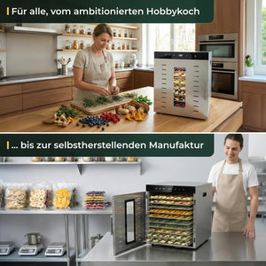 KLAMER Dörrautomat Edelstahl 1000 – Bild 9