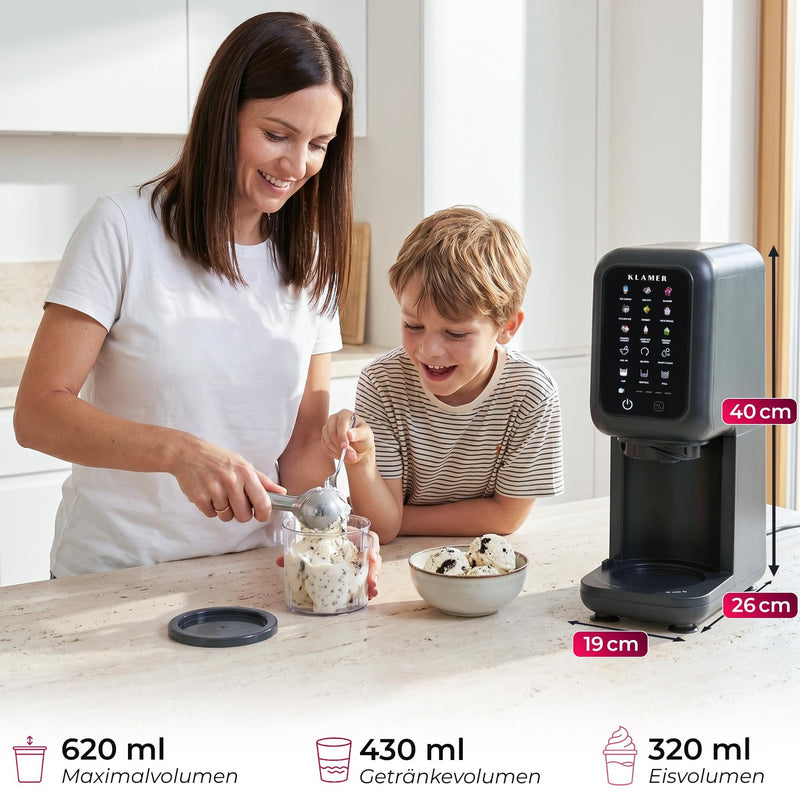 KLAMER Eismaschine Micro Püree – Bild 3