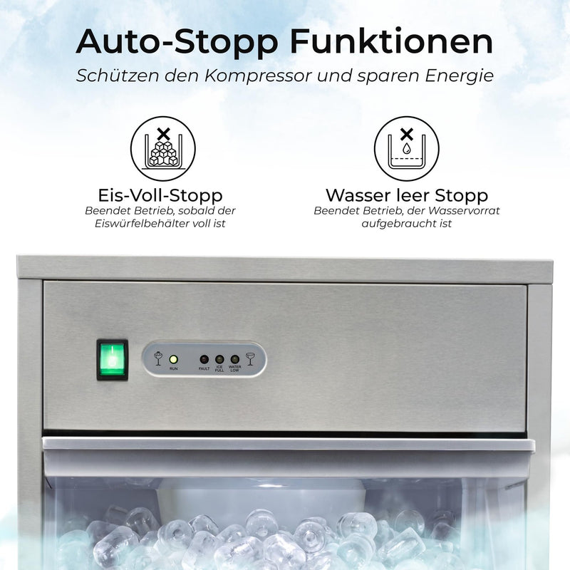 KLAMER Eiswürfelmaschine Gastro 26 kg/24h – Bild 6