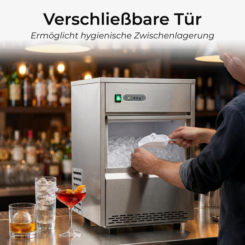 KLAMER Eiswürfelmaschine Gastro 26 kg/24h – Bild 7
