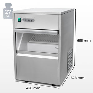 KLAMER Eiswürfelmaschine Gastro 26 kg/24h – Bild 8