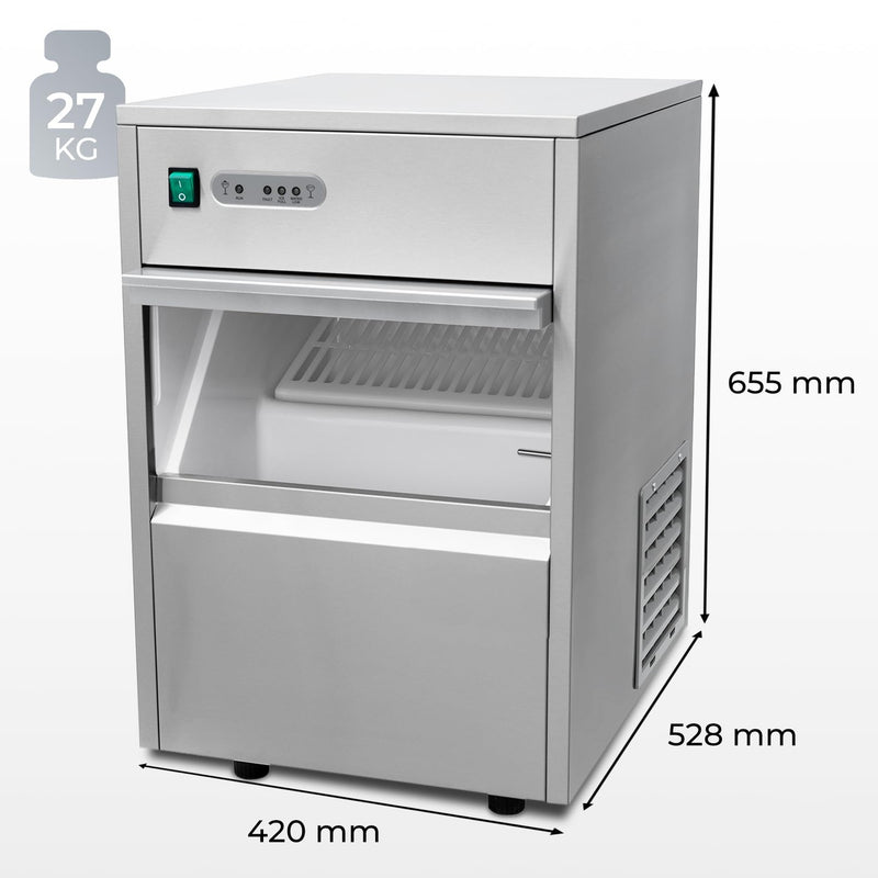 KLAMER Eiswürfelmaschine Gastro 26 kg/24h – Bild 8