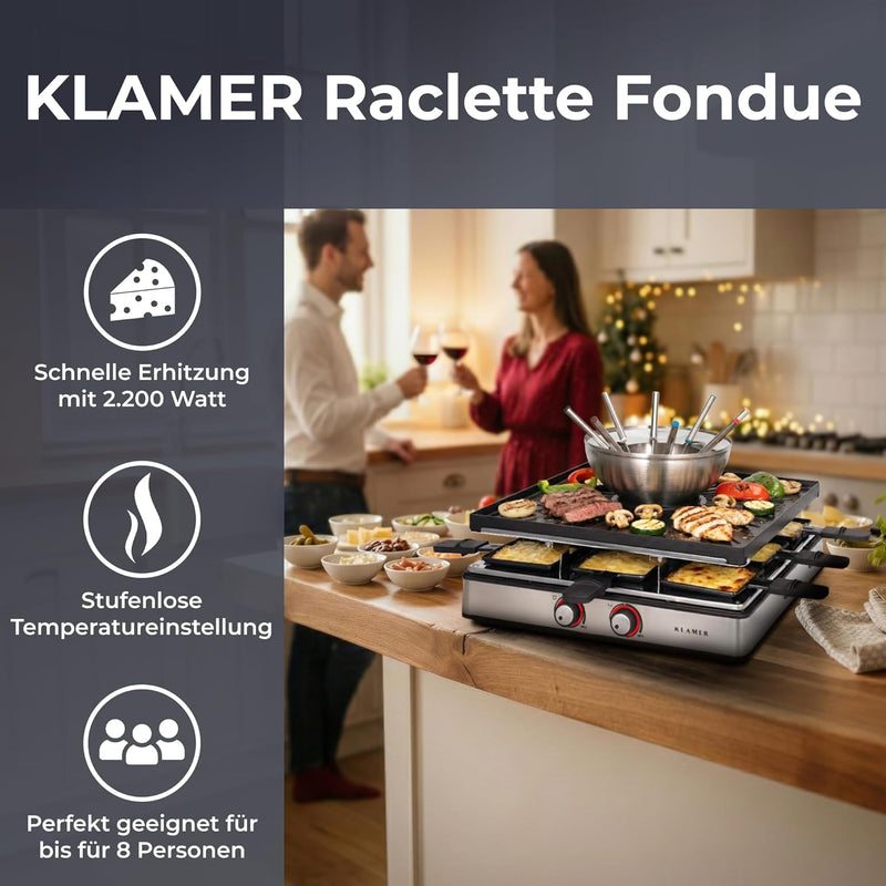 Raclette-Fondue