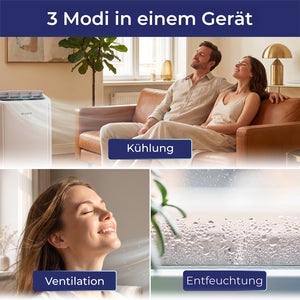 Mobile Klimaanlage mit Wifi