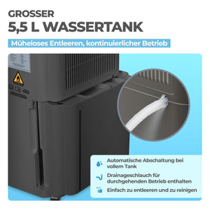 KLAMER Luftentfeuchter 20L (HEPA) – Bild 8