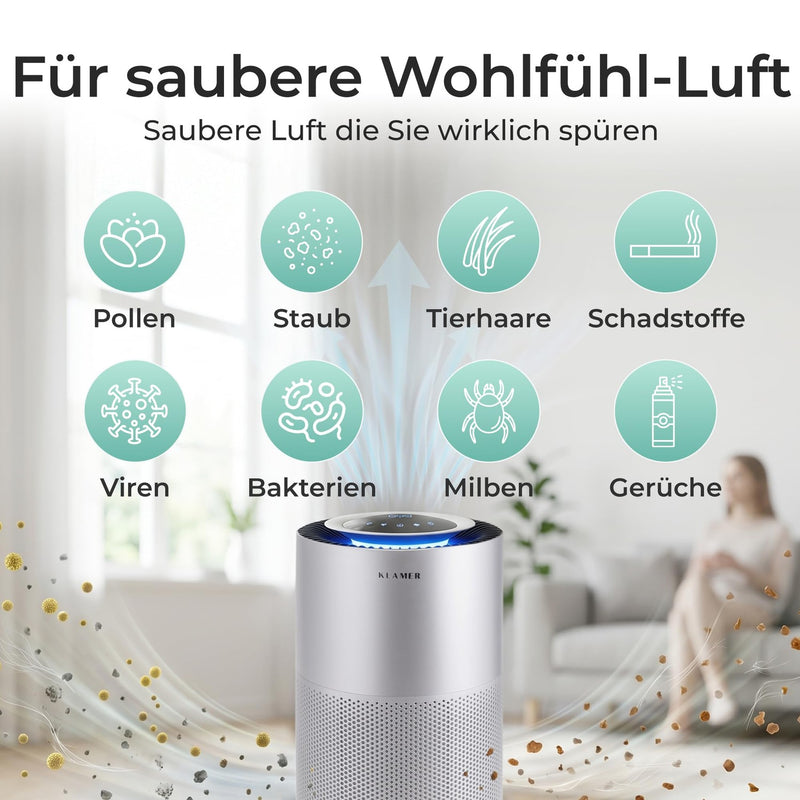 KLAMER Luftreiniger 600i – Bild 4