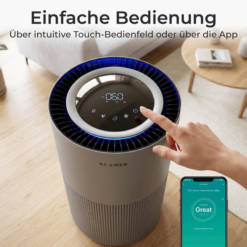 KLAMER Luftreiniger 600i – Bild 8