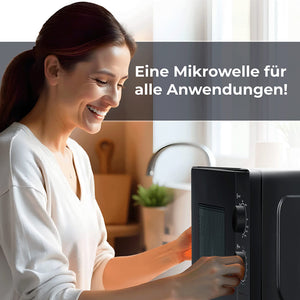 Eine Mikrowelle für alle Anwendungen - vielseitig und leistungsstark für jeden Bedarf.