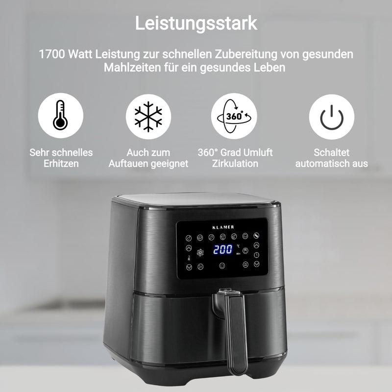 Heißluftfritteuse XL 5.5L